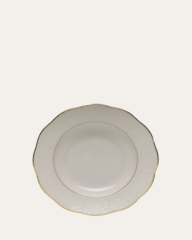 Golden Edge Soup Bowl, Small